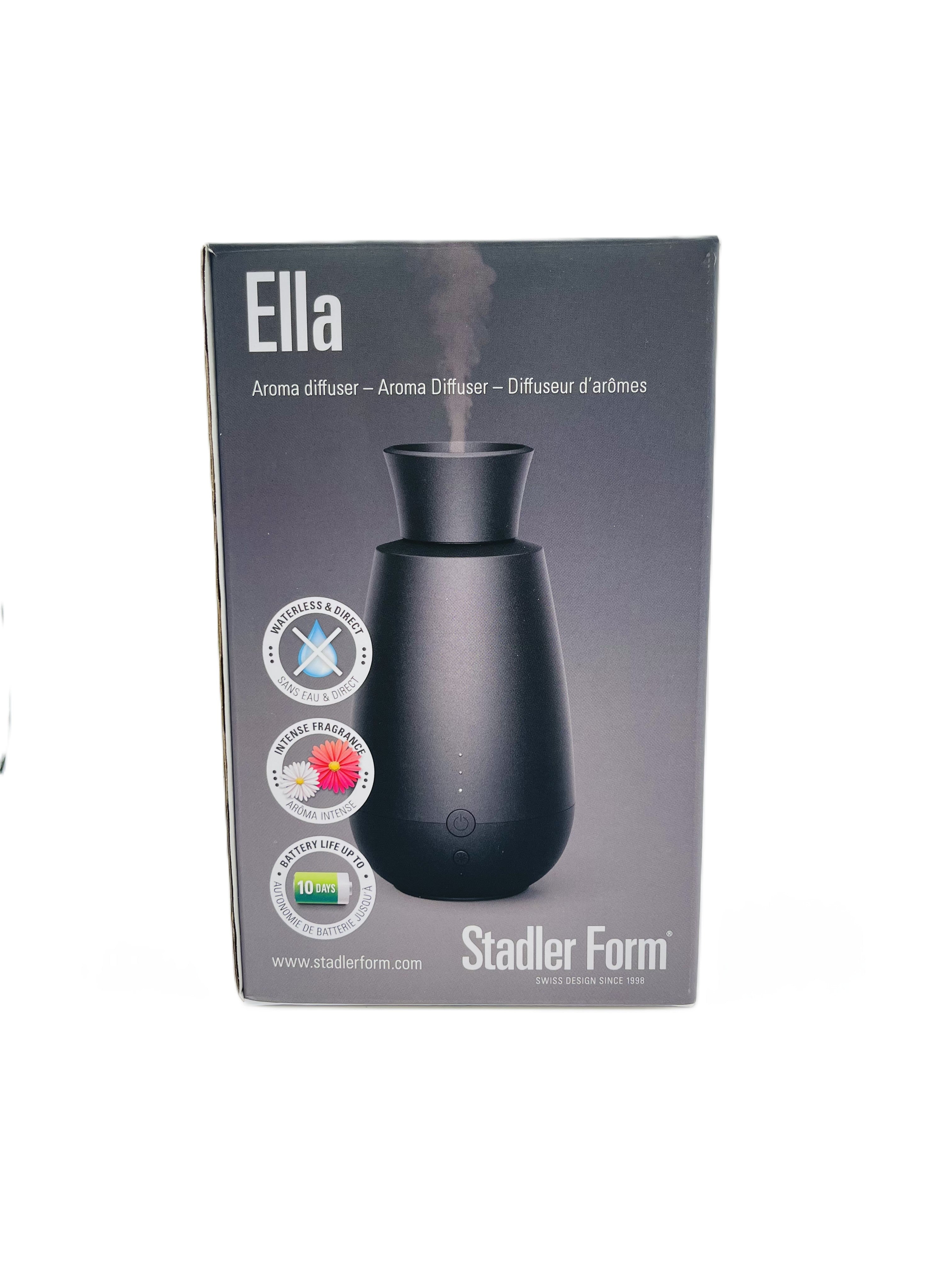 Aromalife Ella Aromavernebler schwarz mit ätherischem Öl Eukalyptus radiata 5 ml